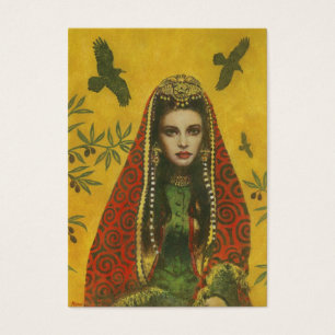 Cartão de visita do Sorceress ACEO