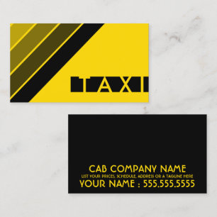 Cartão de visita do TAXI Retroativo