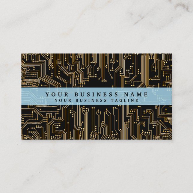 Cartão de visita do Técnico de Computador (Frente)