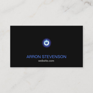 Cartão de visita do Técnico de Reparo do Computado