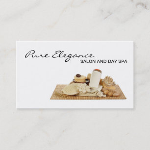 Cartão de visita do Terapêutico de Massagem Salon 