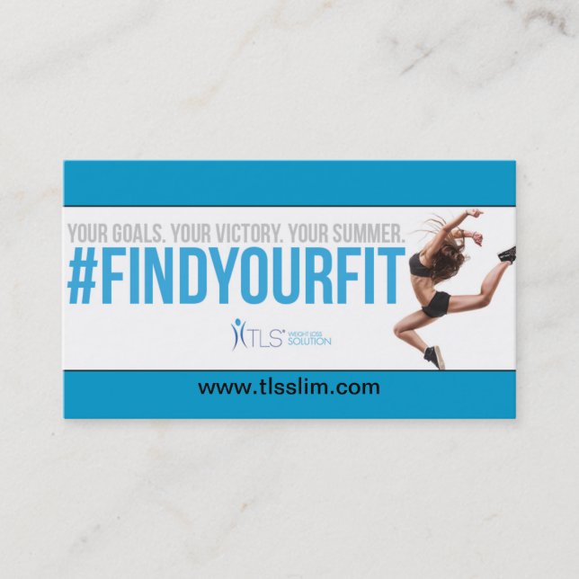 Cartão de visita do treinador e do distribuidor de (Frente)