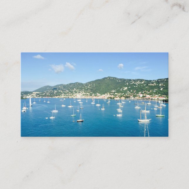 Cartão de visita do veleiro (Frente)