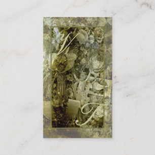 Cartão de visita do Victorian