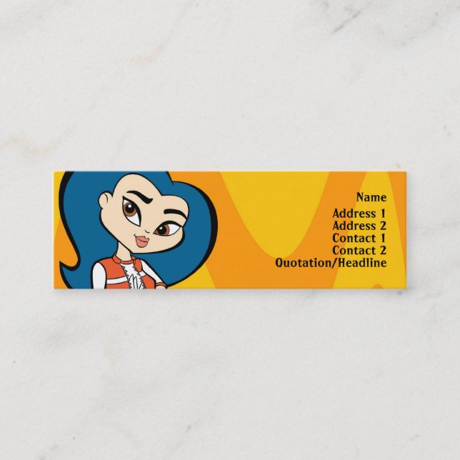 Cartão de visita do Virgo (Frente)