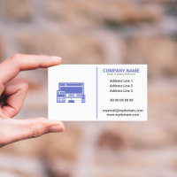 Cartão de visita do Web master e do desenvolvedor 