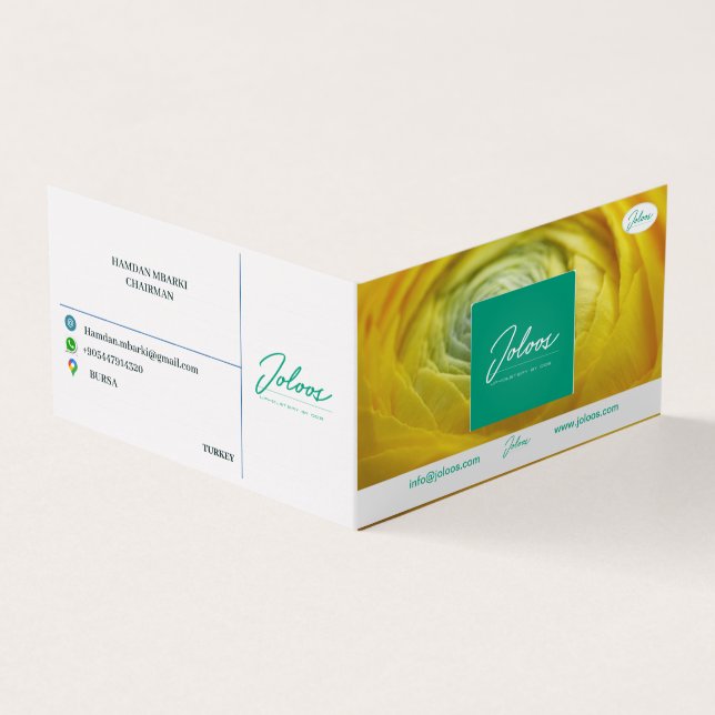 Cartão de visita DOBRADA DE JOLOS (Exterior)