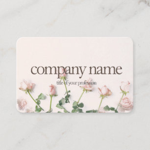 Cartão De Visita Doce Floral