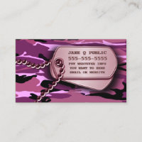 Dog tags cor-de-rosa