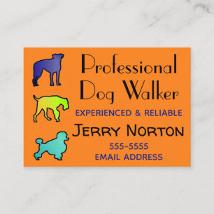 Cartão De Visita Dog Walker