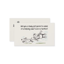 Dog Walker é engraçada e engajada caricatura