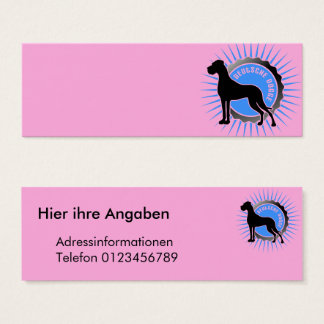 Cartão de visita Dogue Alemão
