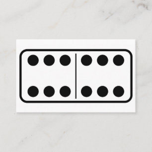 Cartão De Visita Domino 6