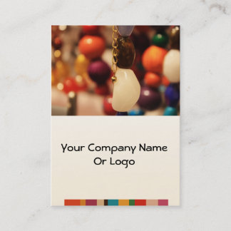 Cartão de visita dos acessórios