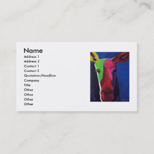 cartão de visita dos alces