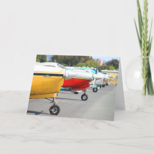 Cartão de visita dos aviões