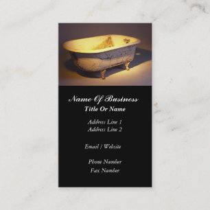 Cartão de visita dos canalizador