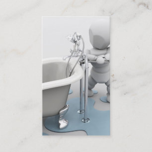 Cartão de visita dos canalizador