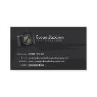 Cartão de visita dos fotógrafo da câmera