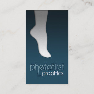 Cartão de visita dos gráficos de Phete primeiro