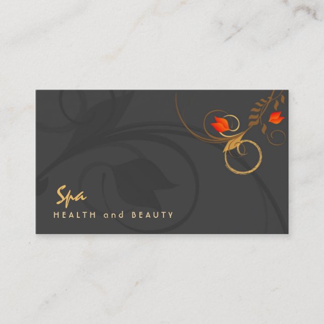 Cartão de visita dos termas (Frente)