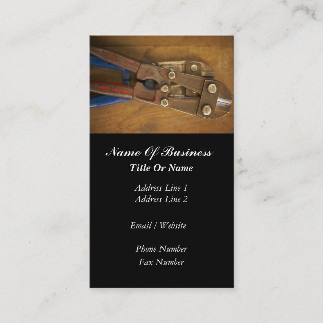 Cartão de visita dos trabalhos qualificados (Frente)