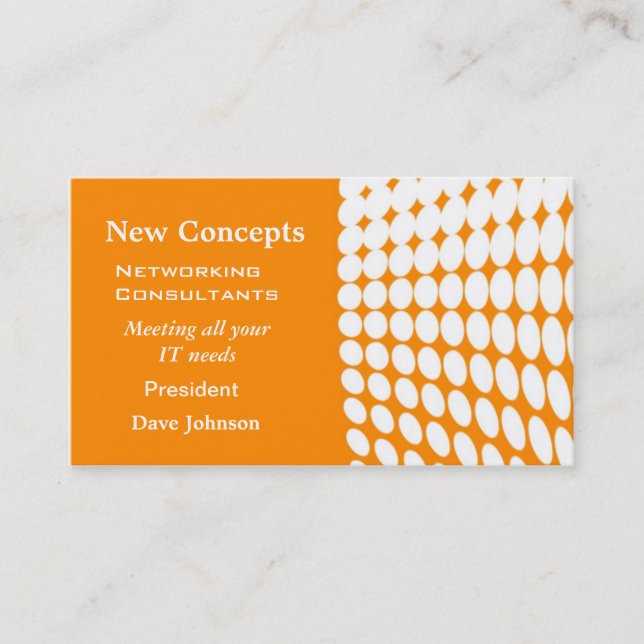 Cartão De Visita Dots Professional (Frente)