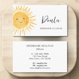 Cartão De Visita Doula Birth Coach