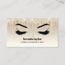 Dourada Glitter Drives Eyelash Browbar profissiona