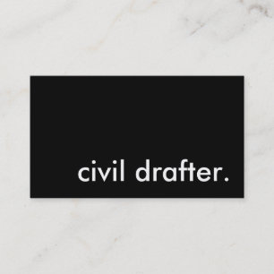 Cartão De Visita Drafter civil.