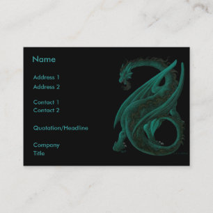 Cartão De Visita Dragão