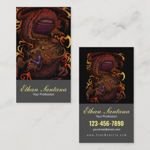 Cartão De Visita Dragão