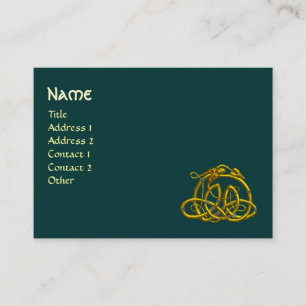 Cartão De Visita DRAGÃO HÍPER, verde