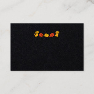 Cartão De Visita Dragão-Réptil-Lizard Pet