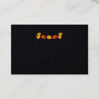 Cartão De Visita Dragão-Réptil-Lizard Pet