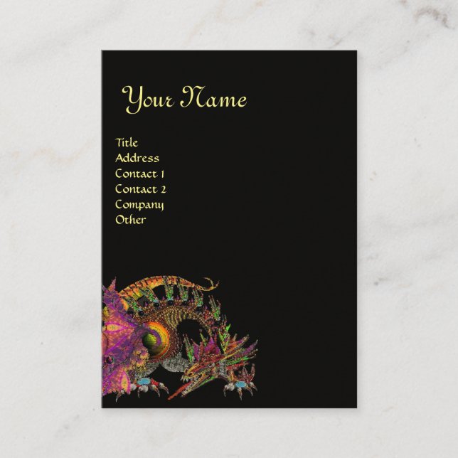 Cartão De Visita DRAGO Monograma (Frente)