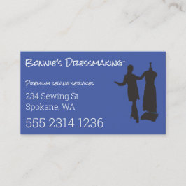 Cartão De Visita Dressmaker Tailor Crie Seu Próprio Barramento Gené