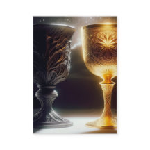 Duas Taças | 1 Coríntios 10:21–23 KJV Caixa de Car