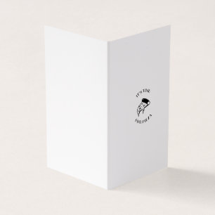 Cartão De Visita É hora de pizza