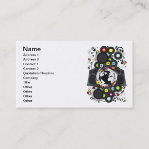 Cartão De Visita Earth_Music