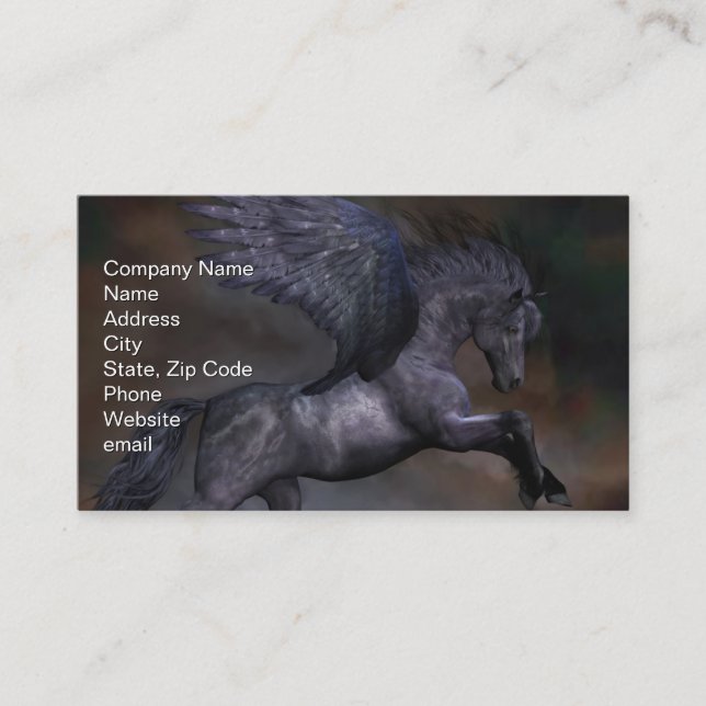 Cartão De Visita Ebony (Frente)