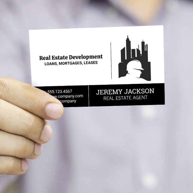 Cartão De Visita Edifícios comerciais | Construção (Criador carregado)