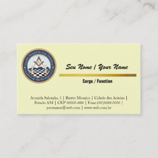 Cartão de Visita Editável da CARN Brasil