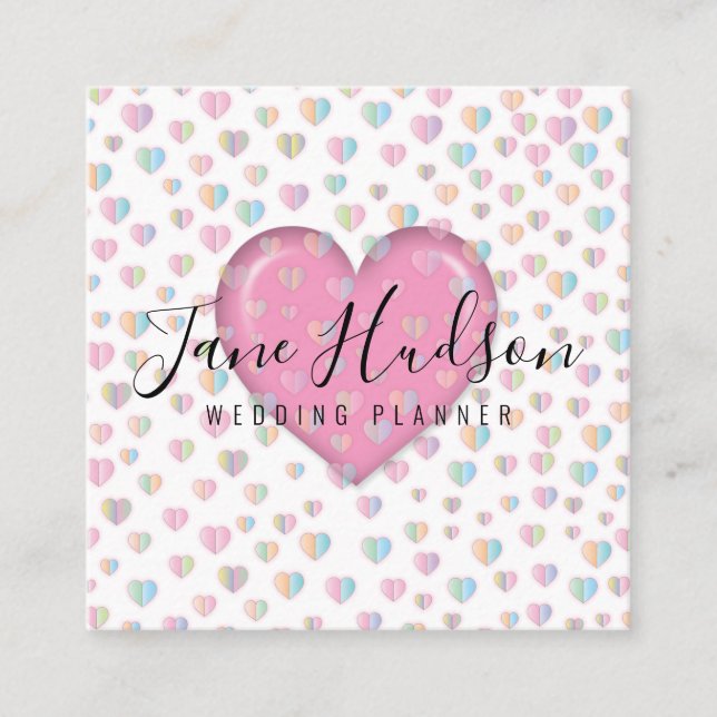 Cartão de visita editável minimalista elgant (Frente)