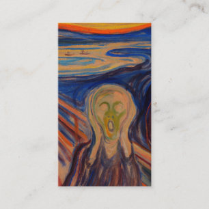 Cartão De Visita Edvard Munch O Grito 1910