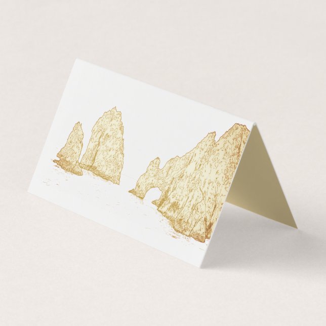 Cartão De Visita El Arco |  Cabo San Lucas MEXICO (Frente)