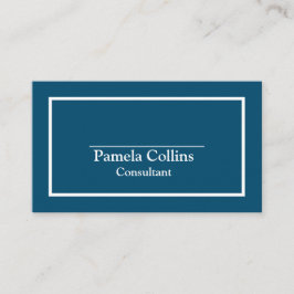 Cartão De Visita Elegância Moderna Elegante Profissional Simples