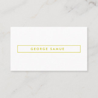 Cartão De Visita Elegant Minimal Business Branding