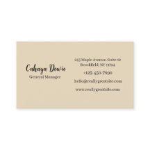 Elegant Minimalist Business Card