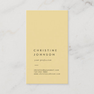 cartão de visita elegante